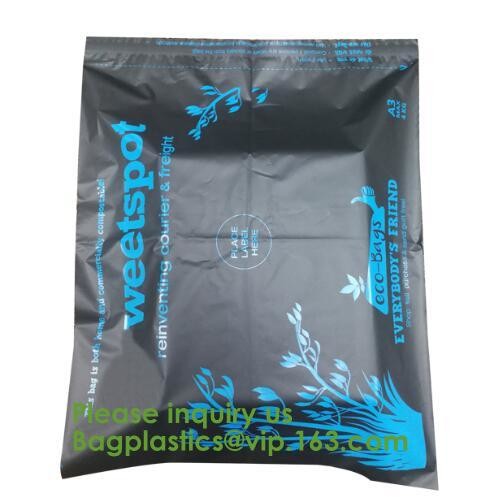 Cornstarch made biodegradable compostable shipping plastic mailing bag custom bubble mailer poly mailers bagease bagplas