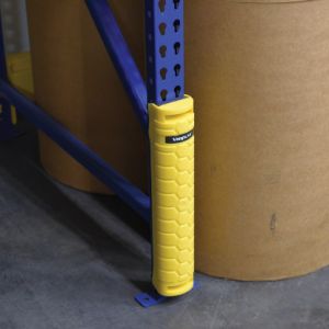 Industrial Warehouse Pallet Rack Column Protection Flexible Plastic Guard