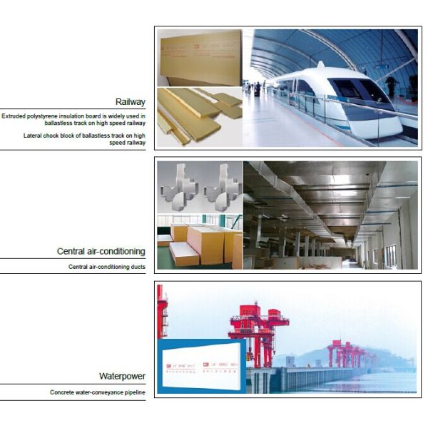 High compressive strength xps foam board