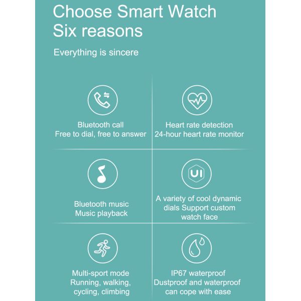 Boys Exercise Monitor 1.54 Inch Smart Watch 200mAh Long Battery Time Sleep Detection