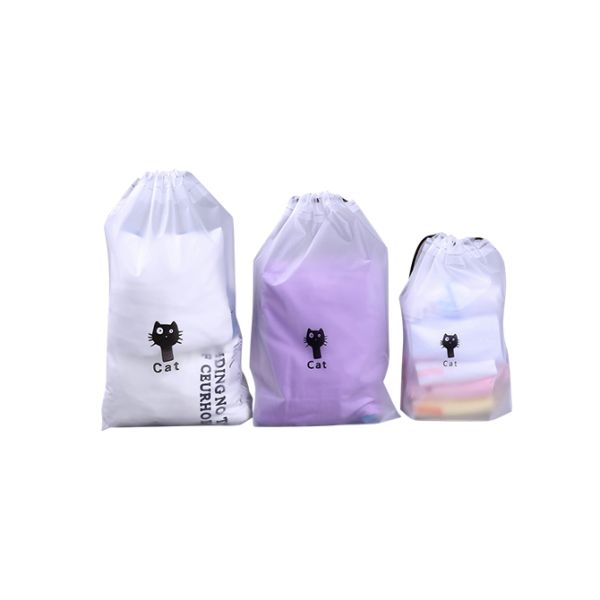 EVA PE Drawstring Plastic Bag