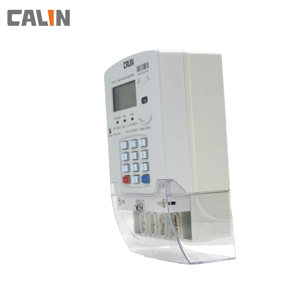 Quality Three Phase Keypad STS Prepaid Meters With RF Wireless Communication for sale