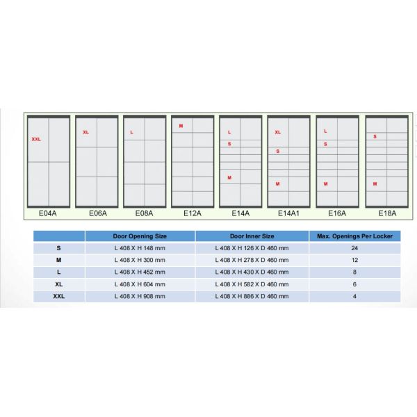 CRS Mail Parcel Delivery Lockers With Remote Control Function App Integration