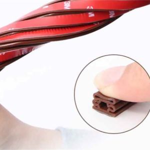 Anti-Collision Window Joint Stick-On Glass Seal Strip Windproof Door and Window