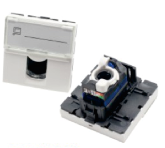 Cat.5e and Cat.6 RJ45 Keystone Jack Modules with Tool-less Type for Structured Cabling