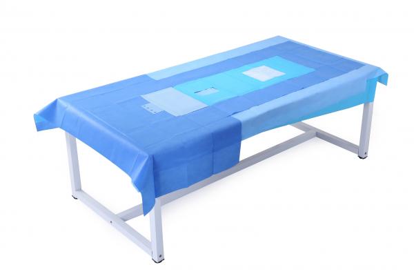 Buy Clinic Waterproof Sterilized SMS Cystoscopy Drape , Custom Surgical Packs at wholesale prices