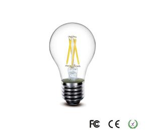 Quality A60 110V 2700K 6W Dimmable LED Filament Bulb RA85 CE Approved for sale