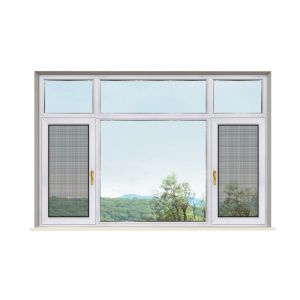 Quality House Soundproof Aluminium Glass Casement Windows with Level 9 Wind Pressure Resistance for sale