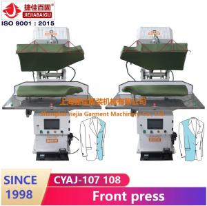 Quality 220V Commercial Steam Press For Clothes Vertical Front Press for sale