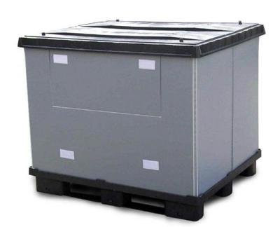 Waterproof Folding Plastic Boxes Washable Recyclable Folding Storage Containers