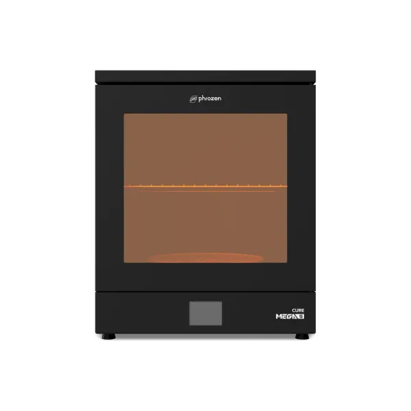 Phrozen Cure Mega S Dry and Cure High Productivity 360c Transparent Turntable Built-in Interior Light Washing and Curing Machine