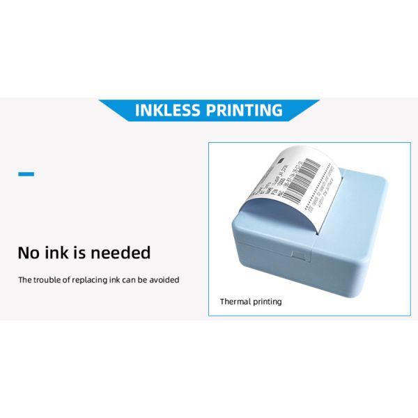 Android Thermal Printer Device with Max. Resolution 384 Dots/line and Box Size 90*44*112mm