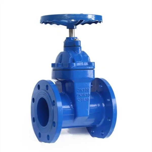 DN200 8 Inch Non Rising Stem Resilient Seated Ductile Iron Handwheel Flanged Gate Valve