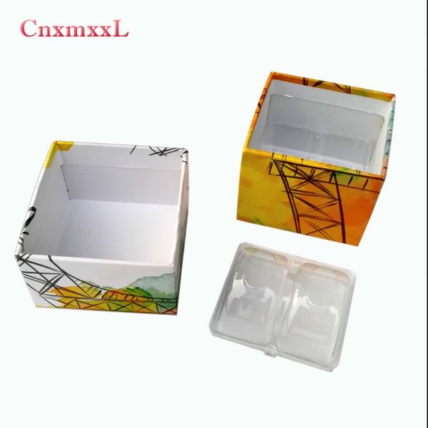 Rectangular Food Cosmetics White Folding Packaging Box With General Printing Logo