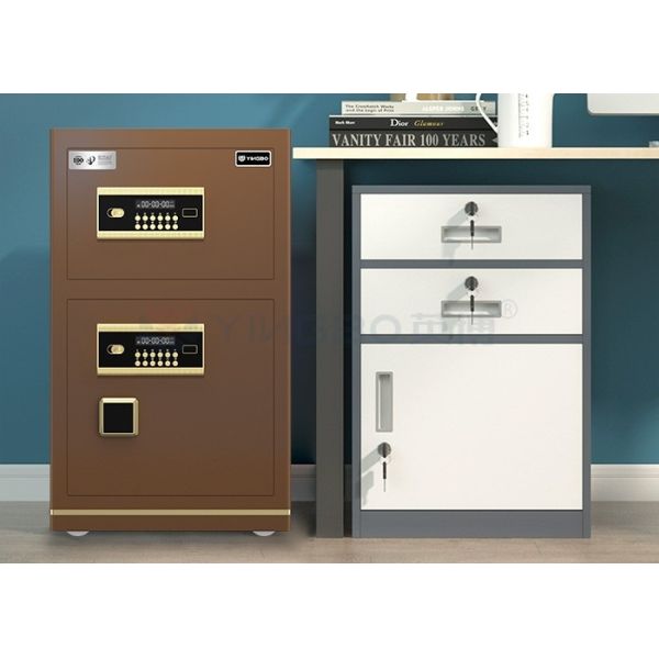 Dual Alarm Smart Electronic Digital Office Safe Box For Security H800mm