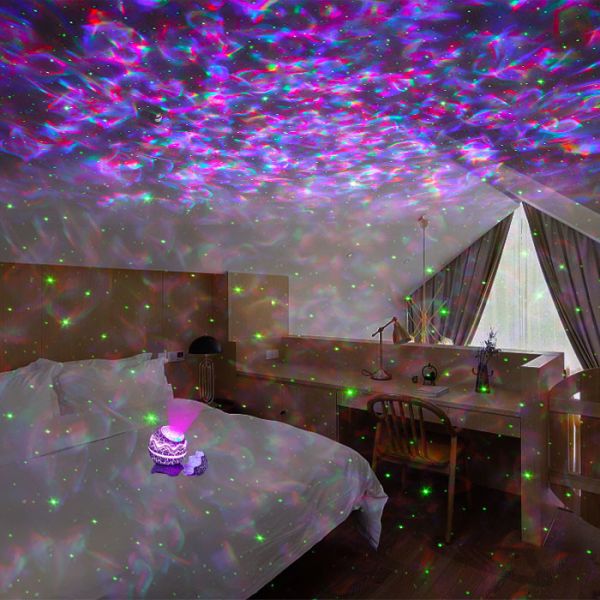Bluetooth Ceiling Dinosaur Egg Star Projector For Gaming Room