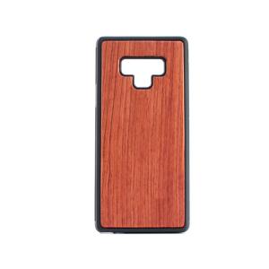 Quality Natural Wood Color Samsung Wood Case , Note 9 Bamboo Cell Phone Cover for sale