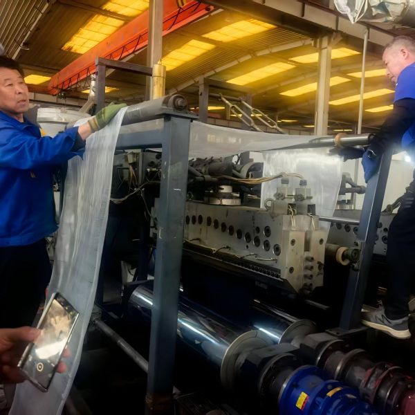 PE Plastic Sheet Production Line Polyethylene Sheet Extruder System