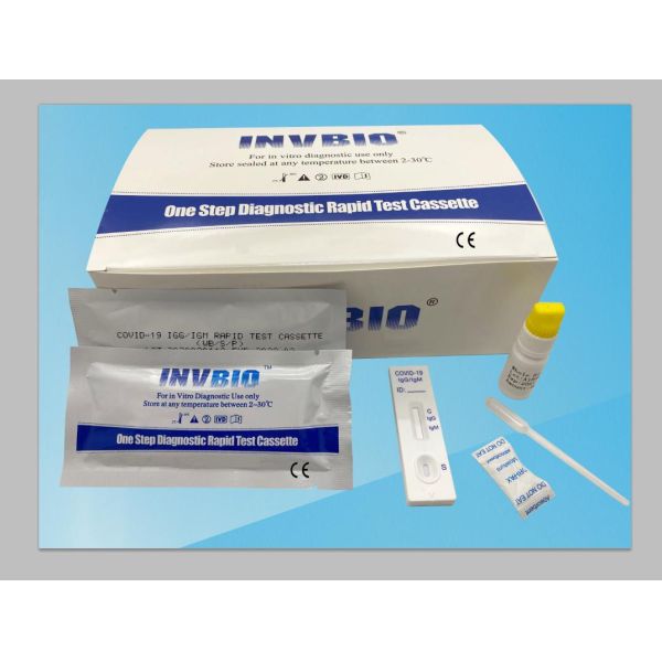 CE Antibody Rapid Test Kit Covid-19 Sars Igm / Igm Ab Device