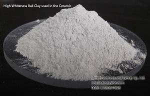 Quality High plasticity ball clay for refractories, ceramics, Super-Whiteness Ball Clay For Ceramic Tile for sale