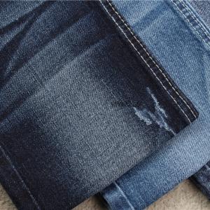 China Light Slub Open End Yarn Jeans Denim Fabric 98%Cotton 2% Spandex on sale