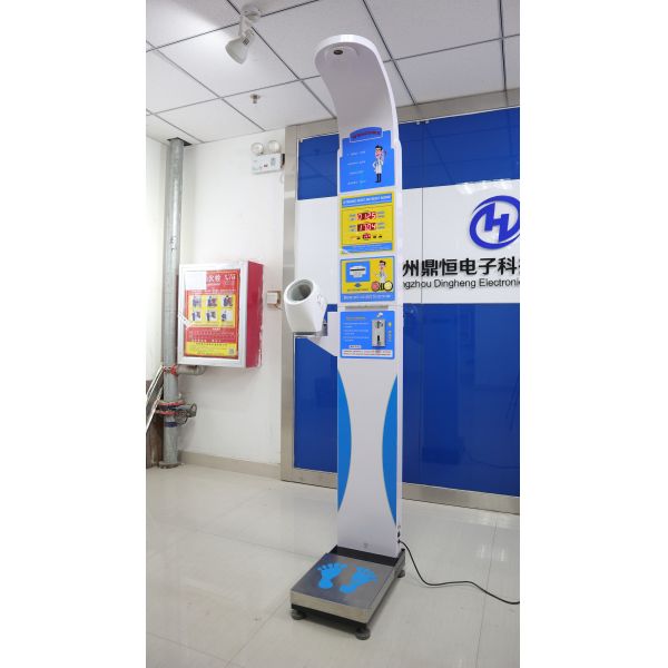 Automatica Digital Body Analyzer Scale , Height And Weight Machine Different Languages