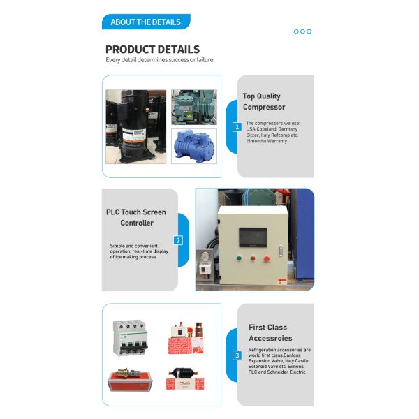 Customizable Automatic Ice Maker for Various Ice Production Needs 1830*1635*2600MM