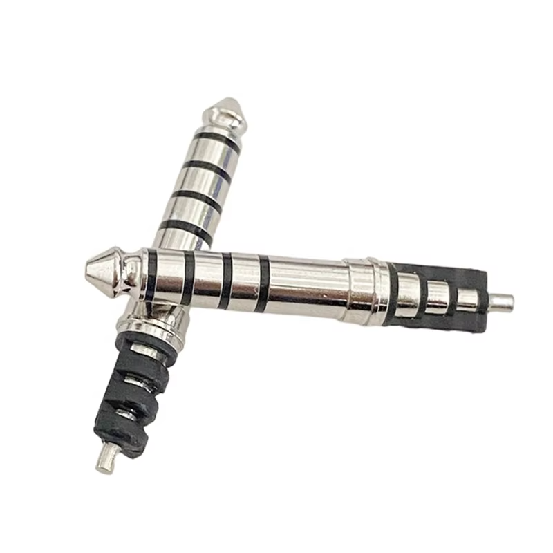 Nickel Plated Plug Headphone Plug 4.4mm 5 Poles 33L Male Audio Connector