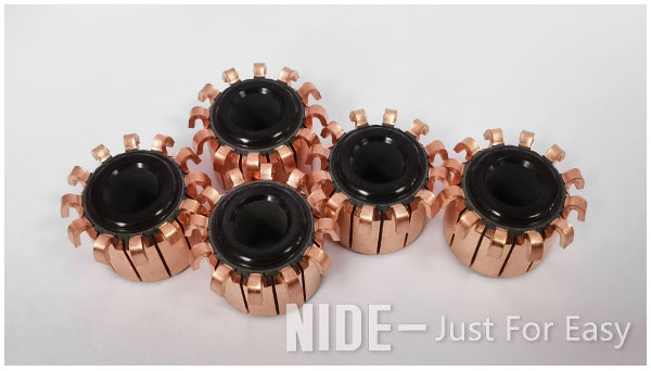 12P Door Opening Motor Commutator Hook Type For Elevator