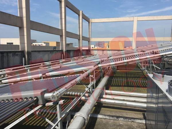 Buy Non Pressure Vacuum Tube Solar Collector For Hotel , Solar Water Collector at wholesale prices