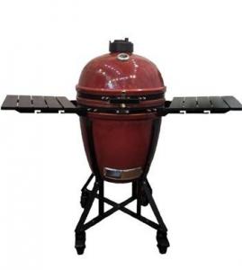 China Outdoor Red Pizza SGS 21.5 Inch 54.6cm Ceramic BBQ Grill on sale