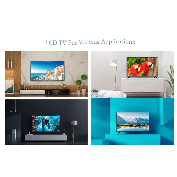 Indoor LCD Video Screen , Free Standing LCD TV Panel With Built - In APPs