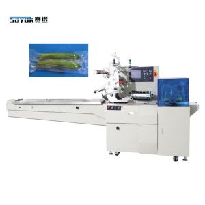 Quality Automatic Vegetable Pillow Packing Machine with Vacuum Function for sale