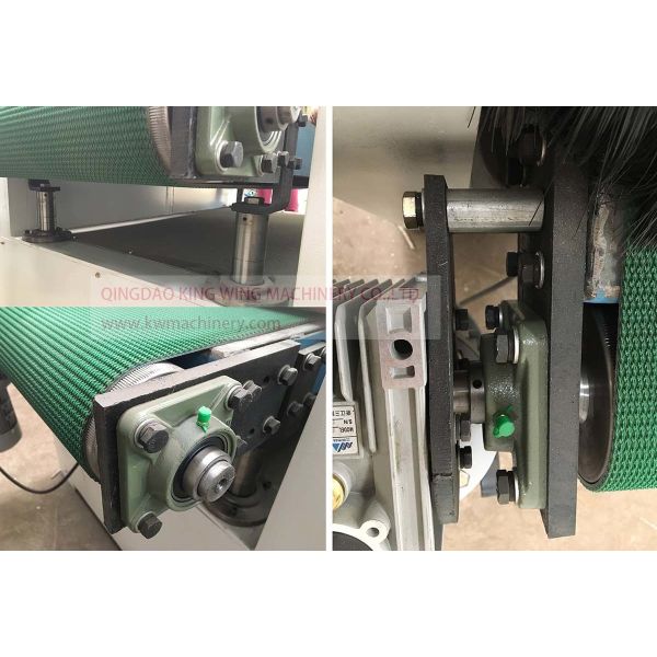 Wood grain making machine