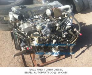 China High Performance Isuzu Marine Diesel Parts 4he1 Turbo Diesel Engine Competitive Price on sale