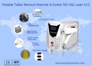 China Portable Q - Switch Laser Tattoo Removal Machine Powerful 500-1000V on sale