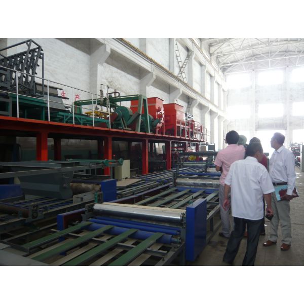 Automatic Fiber Cement Board Production Line With Big Capacity , Sheet Forming Machine
