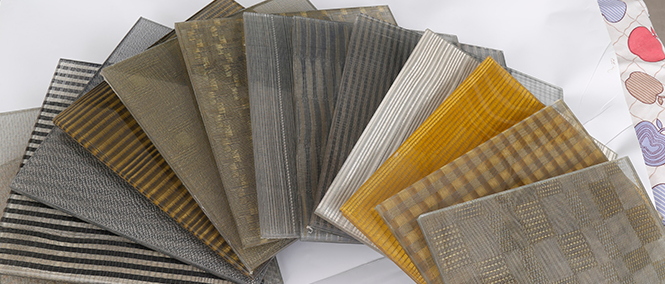 Metal Wire Mesh Fabric Decorative Laminated Glass Interlayer Art Mesh