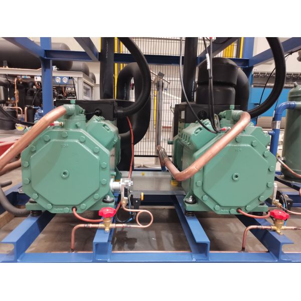 Multiple Refrigerants Piston Compressors PLC Multiple heads in parallel