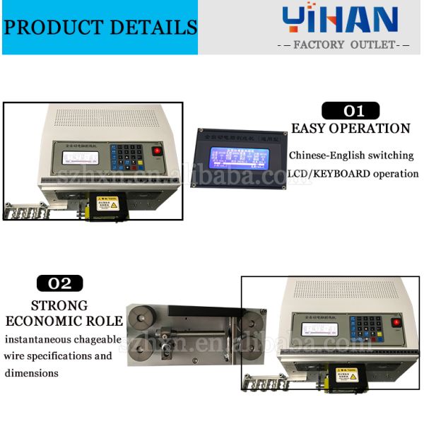 High Precision Cutting and Stripping Machine for 4mm2 Cable Catheter Diameter 1.5-5MM