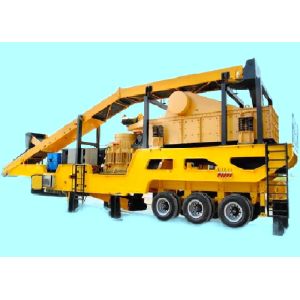 Quality 150t H Mobile Crusher Station Stone YG1548E57 PF1010 for sale