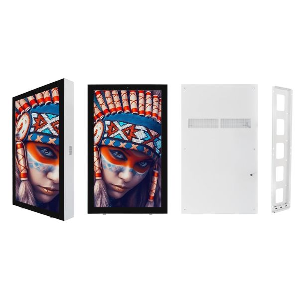 86 Inch Outdoor LCD Advertising Display IP55 IP65 Smart Interconnection System