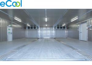 Steel Structure Cold Storage PU Panel Assembling For Frozen Vegetables And Fruits