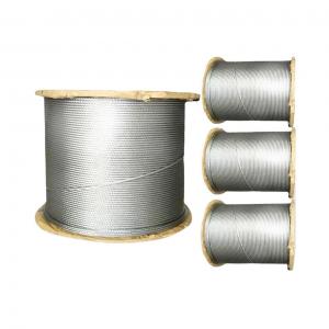 Quality Non-Alloy Stainless Steel Wire Rope 6X7 FC/Iwrc Aircraft Control Cable for Anti-Rust for sale