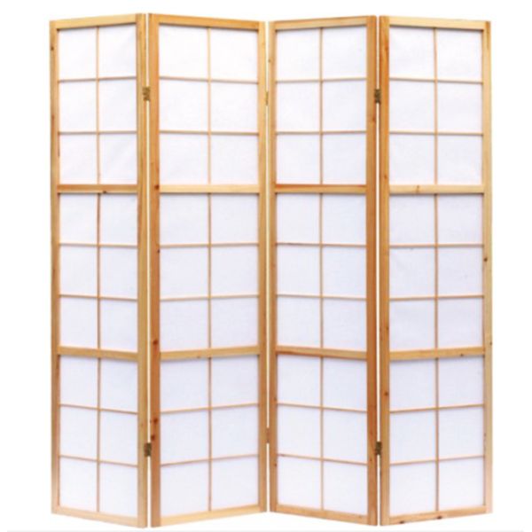 Villa Hotel Bedroom Screen Living Room Bamboo Screen Dividers Folding Partition Privacy Screen
