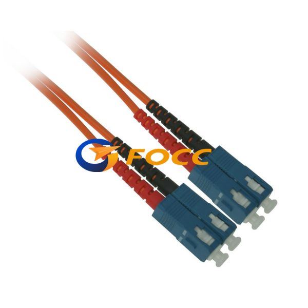 2.0mm Orange Fibre Patch Cables ST Duplex OM2 Multimode PVC Jacketed