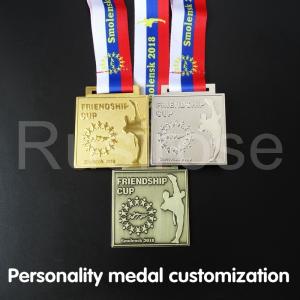 Quality Customized individual metal medals, custom-made honour medals for martial arts competitions, gold silver bronze medal for sale