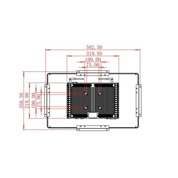 23.6-Inch Windows Screen for Logistics Monitoring and Smart Retail Applications