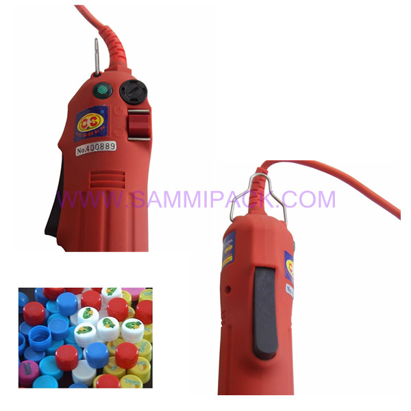 Small Manual Bottle Capper , Hand Held Bottle Capping Machine For Water Beverage