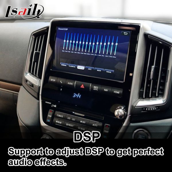 Car Navigation Box CarPlay Android Interface for Toyota Land Cruiser LC200 2013-2021 Supoort Head Rest Screen, YouTube